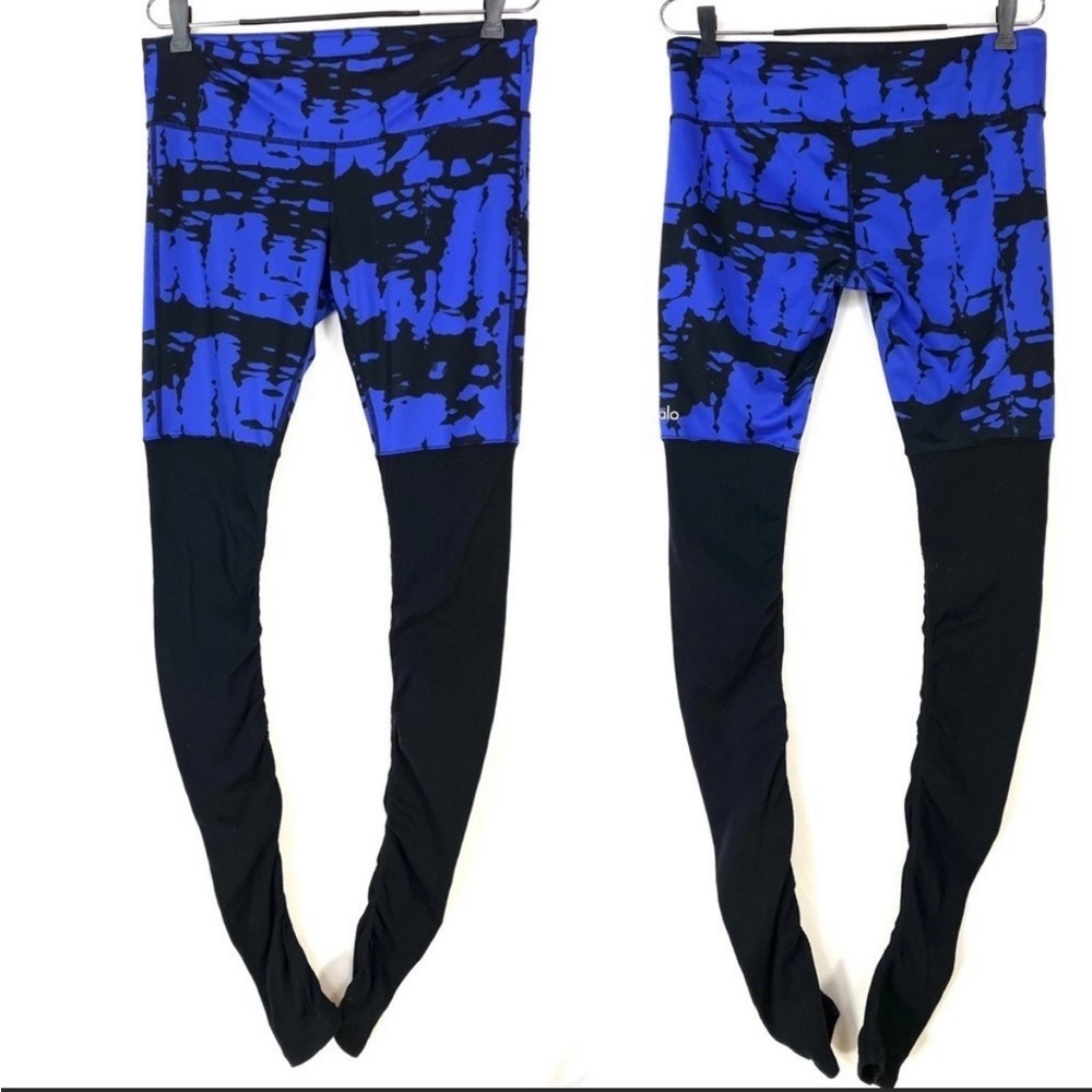 Alo Goddess Legging Blue Black size large